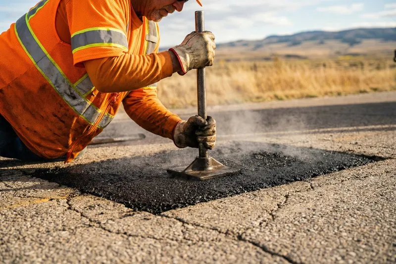 Asphalt repair and patching services in Cheyenne WY