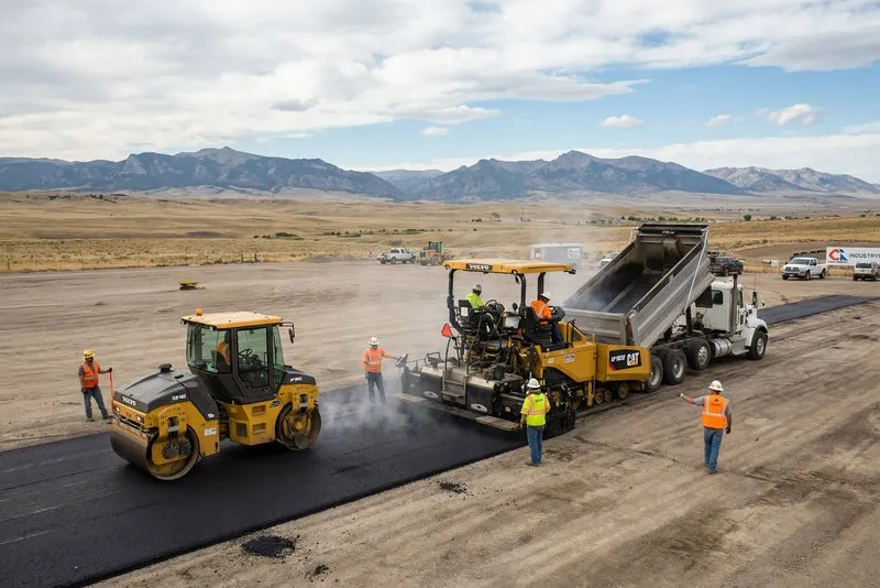 Commercial asphalt services in Cheyenne Wyoming