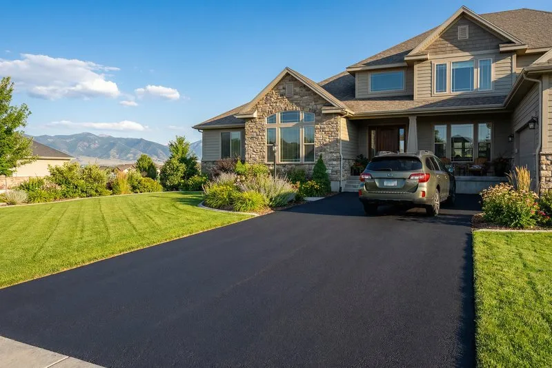 Residential driveway paving in Cheyenne WY